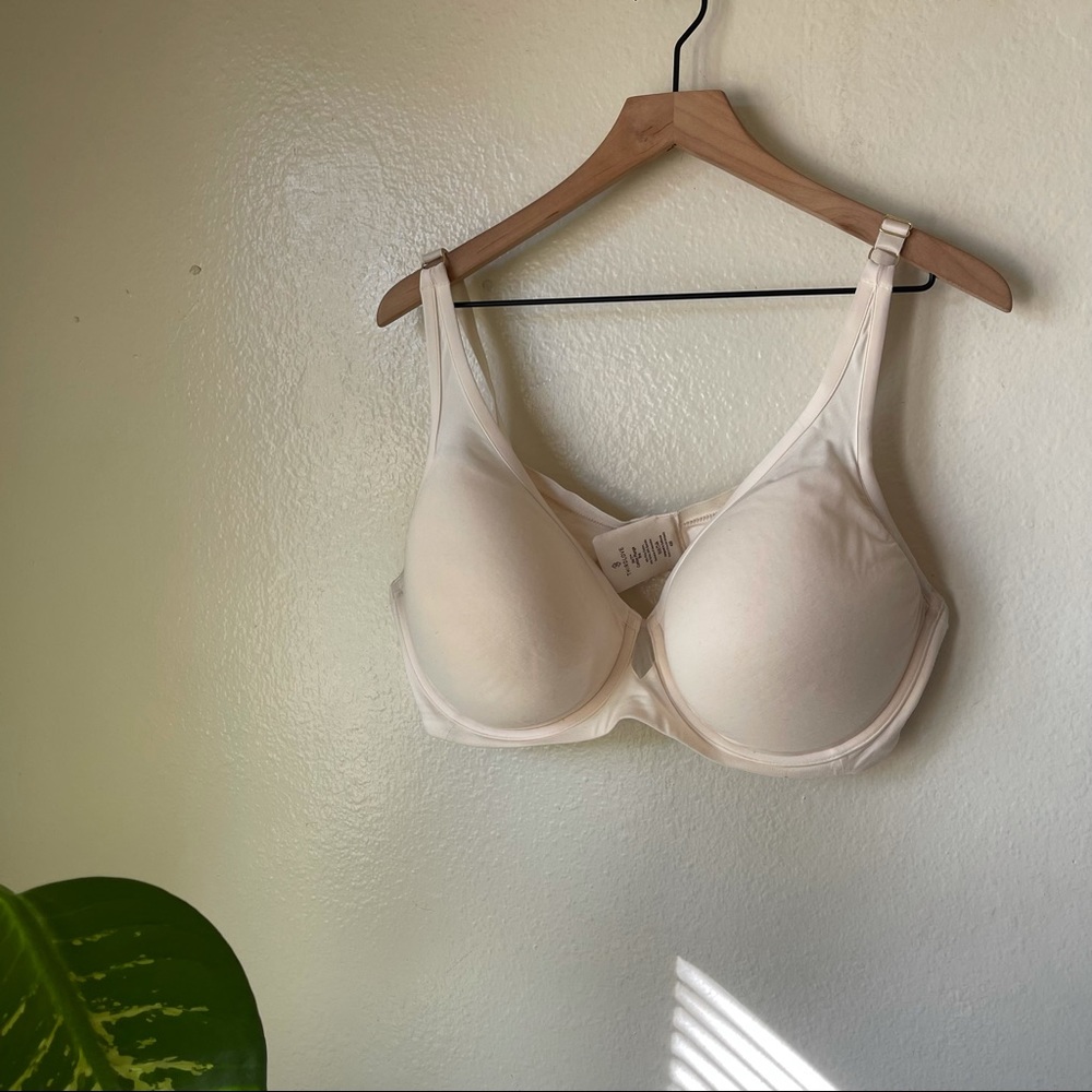 Thirdlove | Pima Cotton Plunge Bra - Picture 2 of 7